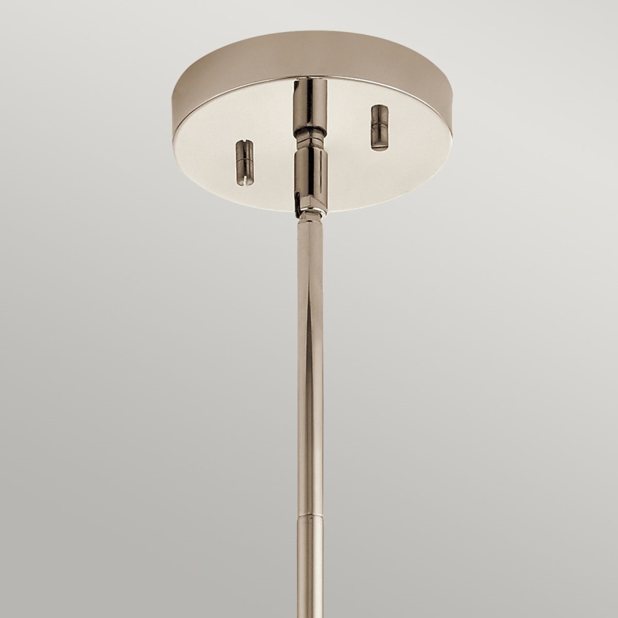 Quintiesse - Lustră de exterior pe tijă TRIOCENT 1xE27/40W/230V IP44 crom lucios