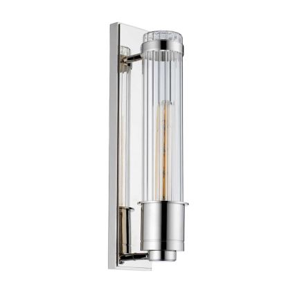 Quintiesse - Aplică de perete LED pentru baie WELLINGTON 1xE27, 7W, 230V, IP44, crom lucios