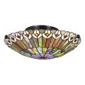 Quoizel - Plafonieră Tiffany WATKINS, 2x E27/60W/230V, Ø 42 cm