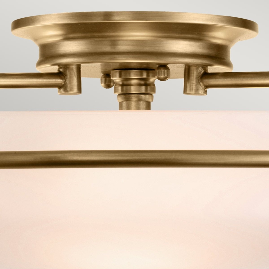 Quoizel - Plafonieră GRIFFIN 3 x E27/60W/230V, finisaj bronz