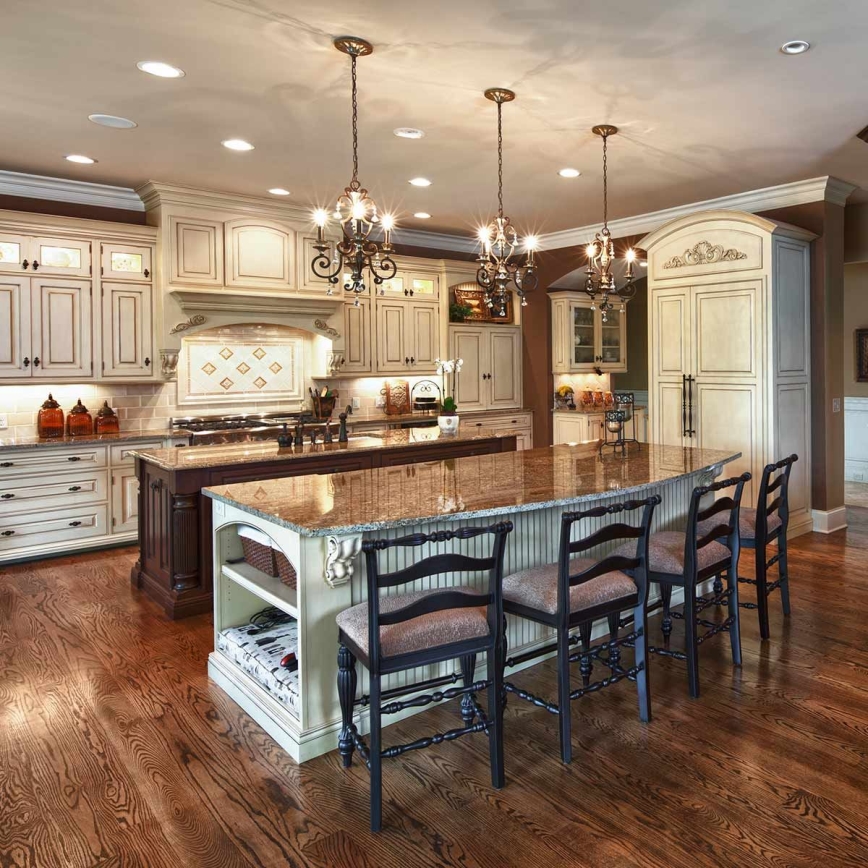 Quoizel - Lustru MARQUETTE pe lanț, 3xE14/60W/230V, bronz