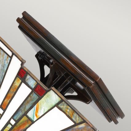 Quoizel - Plafonieră Tiffany MAYBECK 2xE27/60W/230V