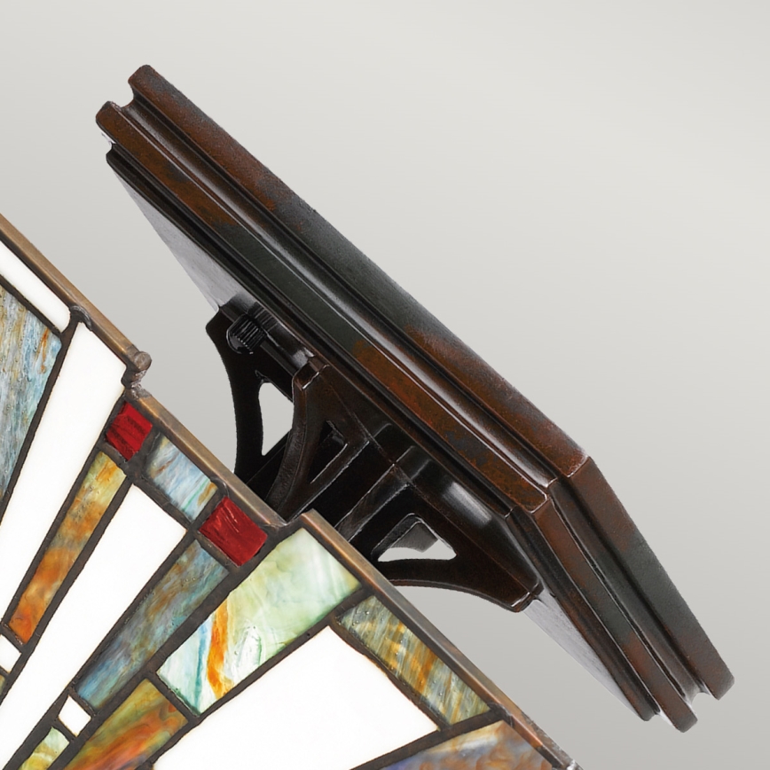 Quoizel - Plafonieră Tiffany MAYBECK 2xE27/60W/230V