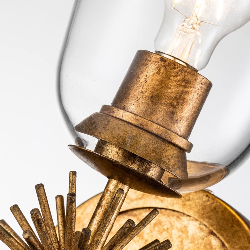 Quoizel - Aplică de perete STARING 1xE27/40W/230V cupru