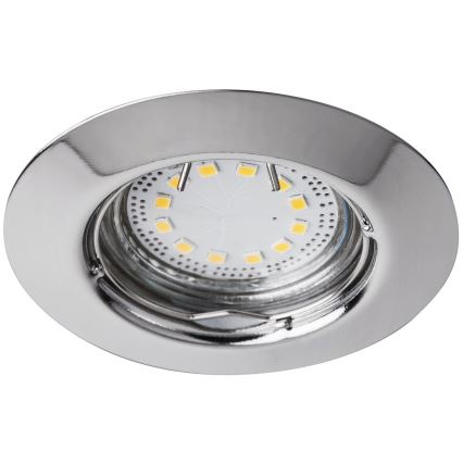 Rabalux - Set de 3 spoturi LED încastrate pentru baie, 1x GU10/3W/230V, IP44