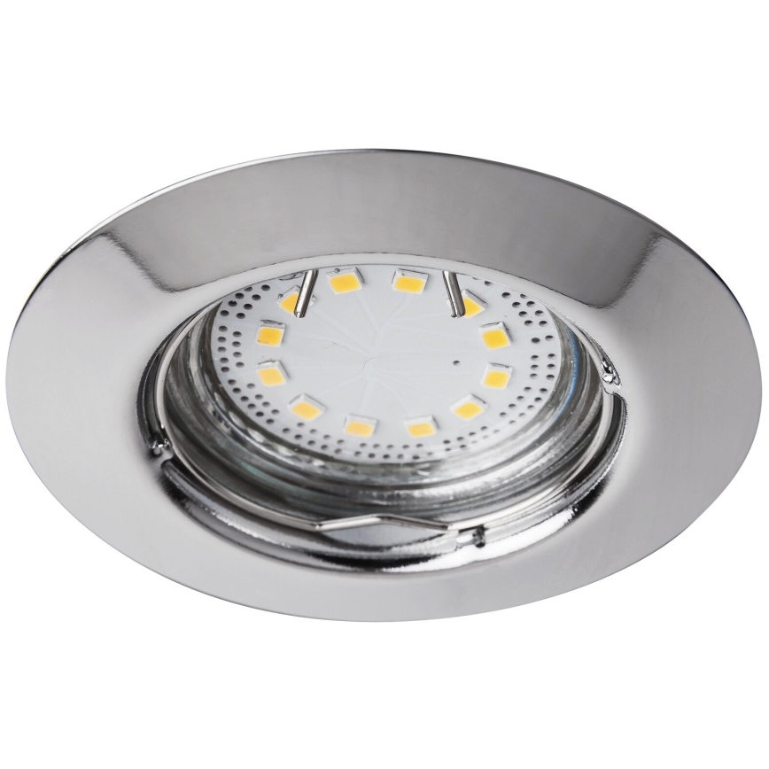 Rabalux - Set de 3 spoturi LED încastrate pentru baie, 1x GU10/3W/230V, IP44