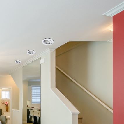 Rabalux - Set de 3 spoturi LED încastrate 1xGU10/3W/230V IP40