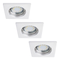 Rabalux 1052 - SET 3x Corp de iluminat LED tavan fals LITE 1xGU10-LED/3W/230V
