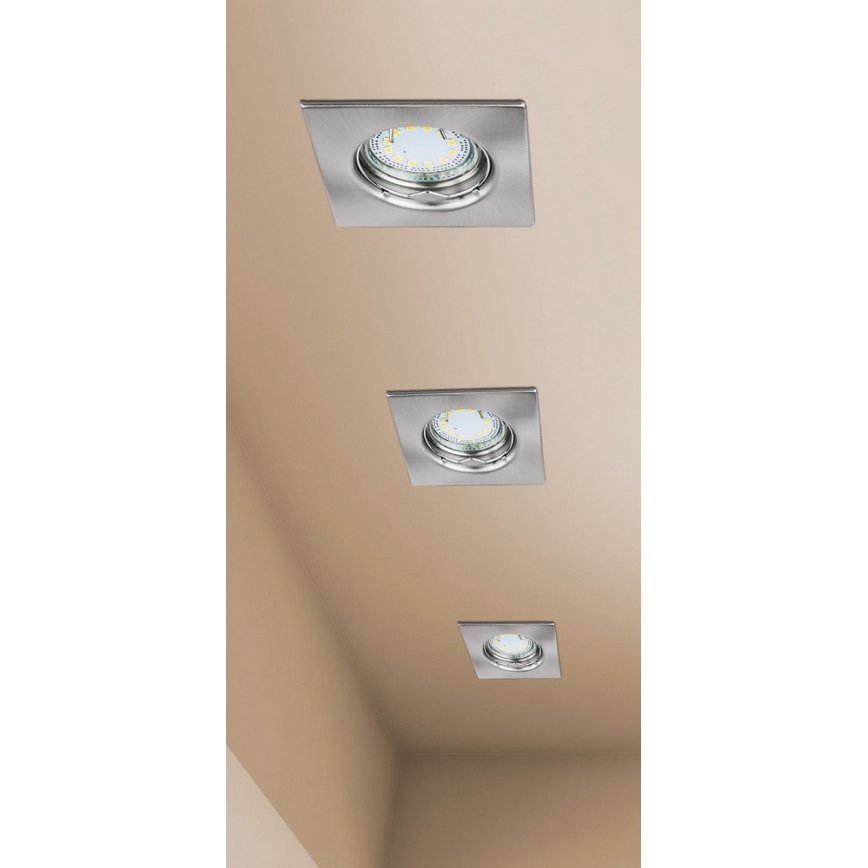 Rabalux 1054 - SADA 3x LED podhledové svítidlo LITE 3xGU10-LED/3W/230V ROU