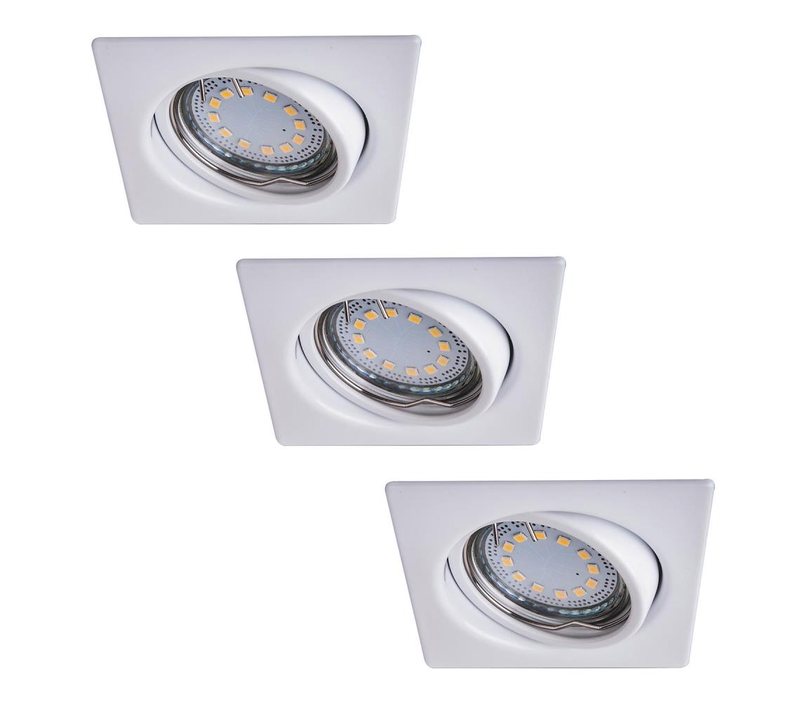 Rabalux 1055 - SET 3x Corp de iluminat tavan fals LITE 3xGU10-LED/3W/230V