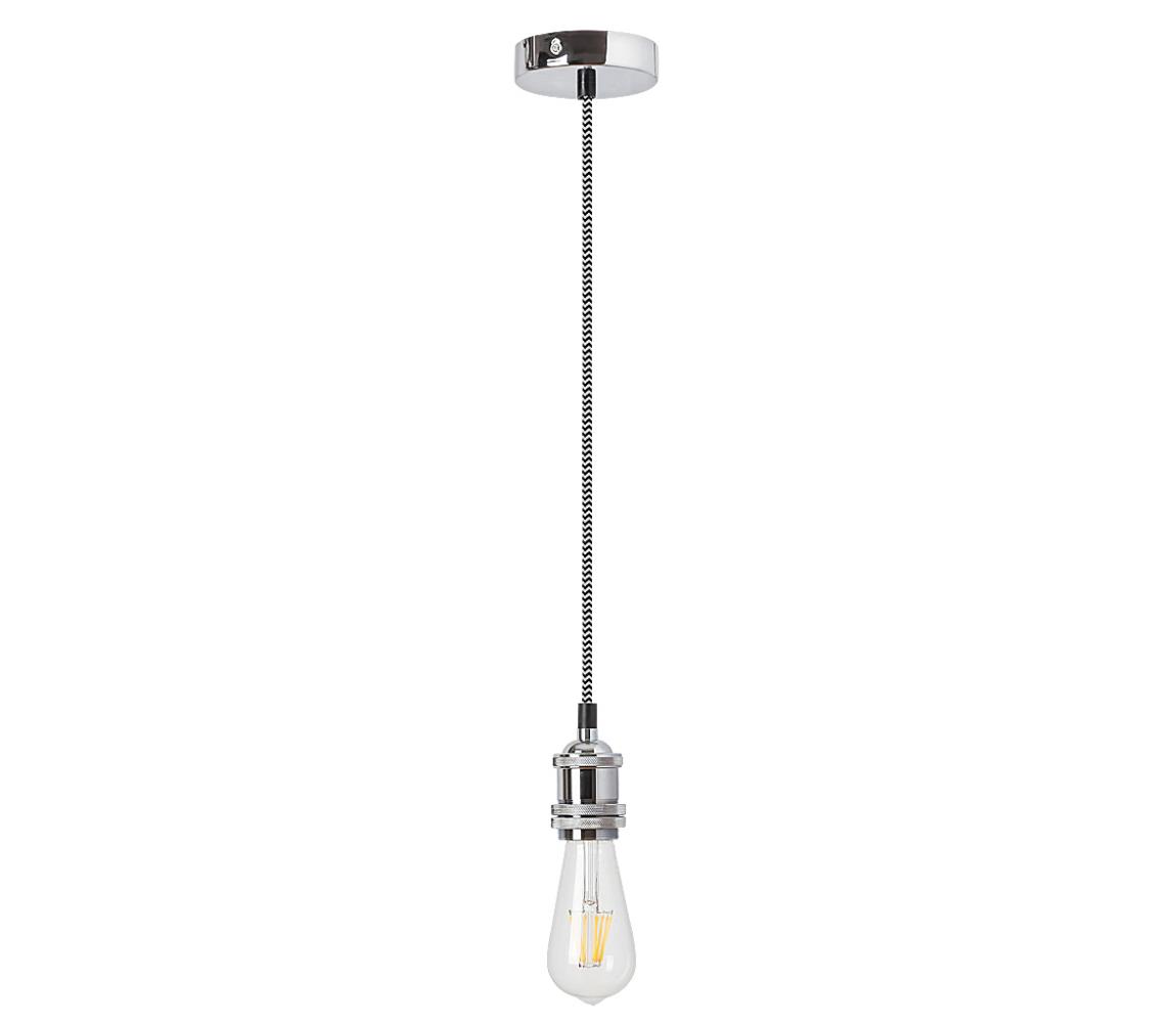 Rabalux 1418 - Lampa suspendata FIXY E27/40W argintiu