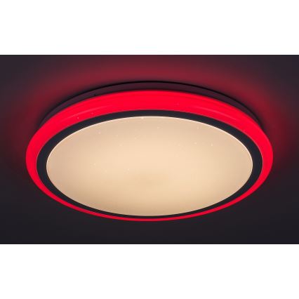 Rabalux - Plafonieră LED dimabilă cu telecomandă RGB LED/32W/230V Ø 40 cm