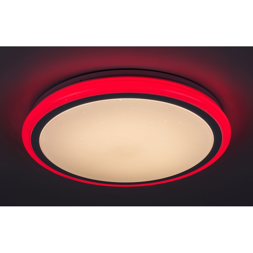 Rabalux - Plafonieră LED dimabilă cu telecomandă RGB LED/32W/230V Ø 40 cm