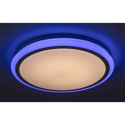 Rabalux - Plafonieră LED dimabilă cu telecomandă RGB LED/32W/230V Ø 40 cm