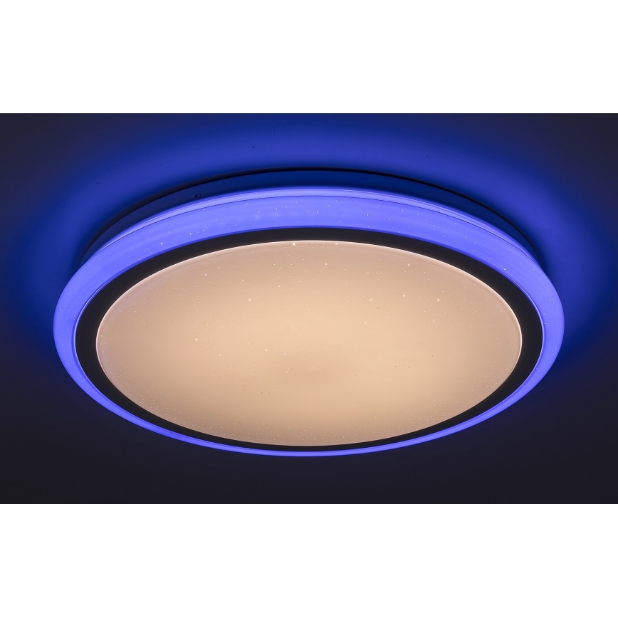 Rabalux - Plafonieră LED dimabilă cu telecomandă RGB LED/32W/230V Ø 40 cm