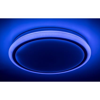 Rabalux - Plafonieră LED dimabilă cu telecomandă RGB LED/32W/230V Ø 40 cm
