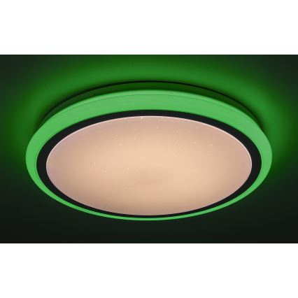 Rabalux - Plafonieră LED dimabilă cu telecomandă RGB LED/32W/230V Ø 40 cm