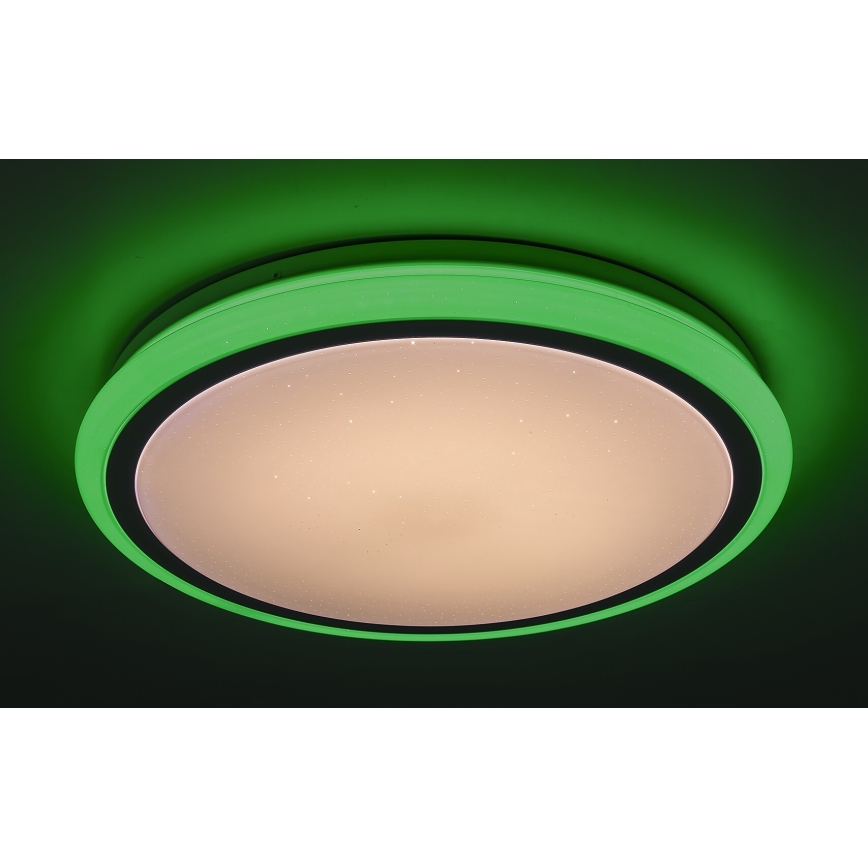 Rabalux - Plafonieră LED dimabilă cu telecomandă RGB LED/32W/230V Ø 40 cm