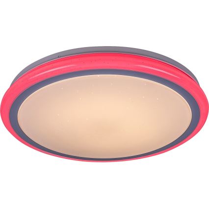 Rabalux - Plafonieră LED dimabilă cu telecomandă RGB LED/32W/230V Ø 40 cm