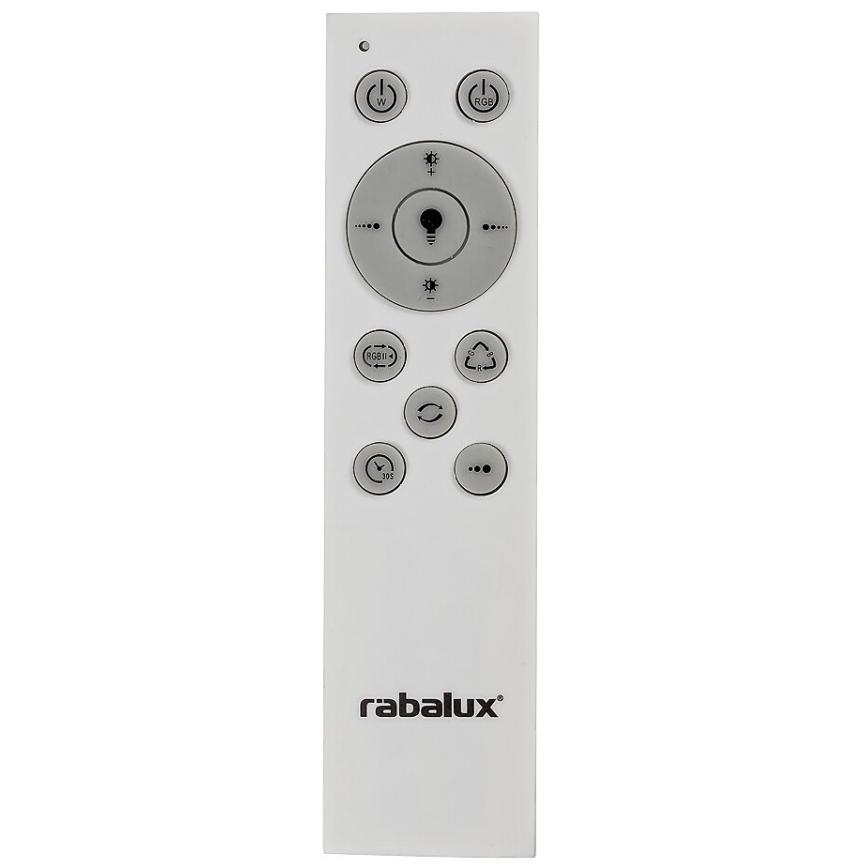 Rabalux - Plafonieră LED dimabilă cu telecomandă RGB LED/32W/230V Ø 40 cm