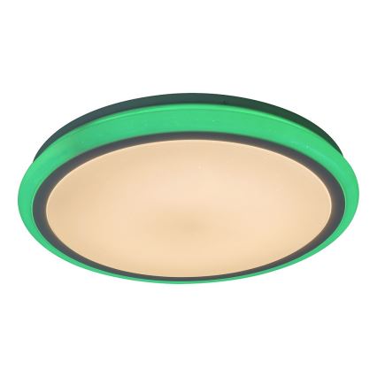 Rabalux - Plafonieră LED dimabilă cu telecomandă RGB LED/32W/230V Ø 40 cm