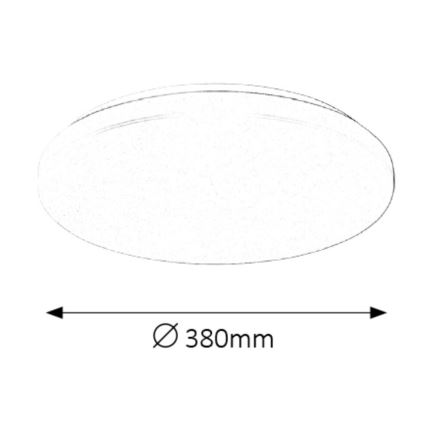 Rabalux - Plafonieră LED 32W, 230V, Ø 38 cm