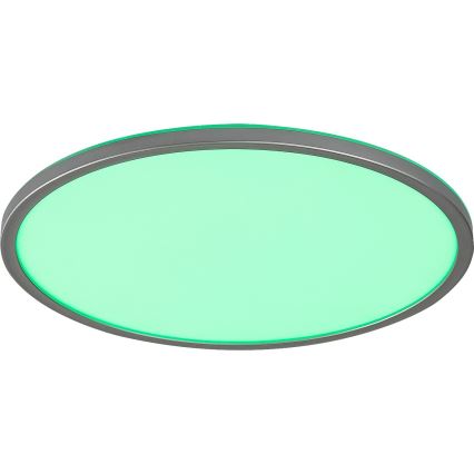 Rabalux - Plafonieră LED RGB dimabilă, 22 W, 230 V, Wi‑Fi Tuya + telecomandă, Ø 41,5 cm