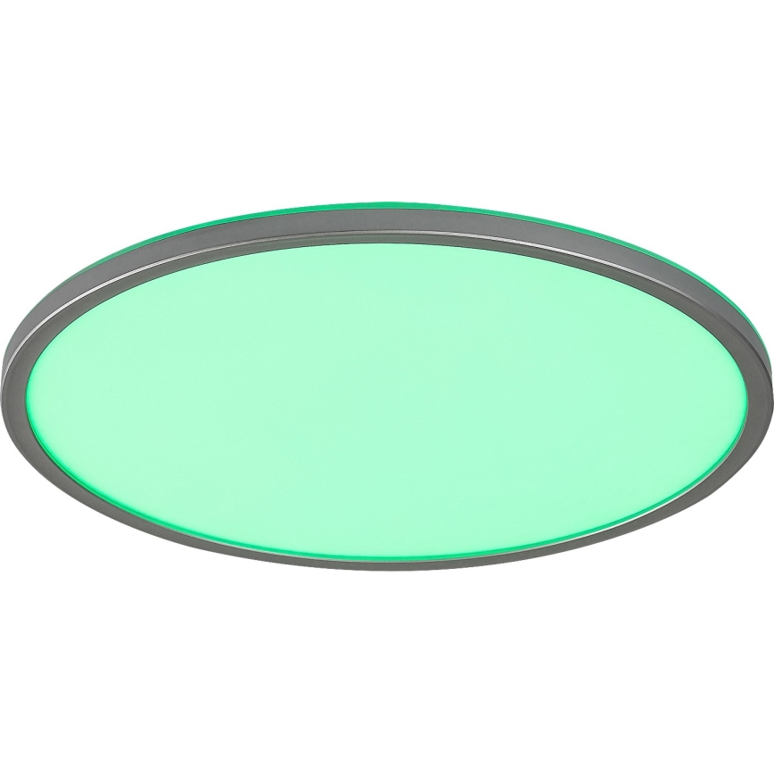 Rabalux - Plafonieră LED RGB dimabilă, 22 W, 230 V, Wi‑Fi Tuya + telecomandă, Ø 41,5 cm