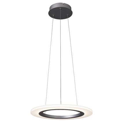 Rabalux 2428 - Lustră LED ADRIENNE LED/20W/230V argintiu