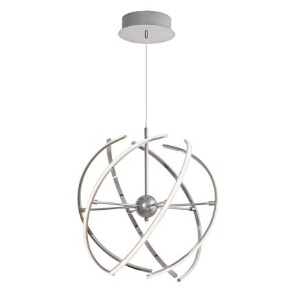 Rabalux 2433 - Lustră LED ALYSON LED/48W/230V argintiu