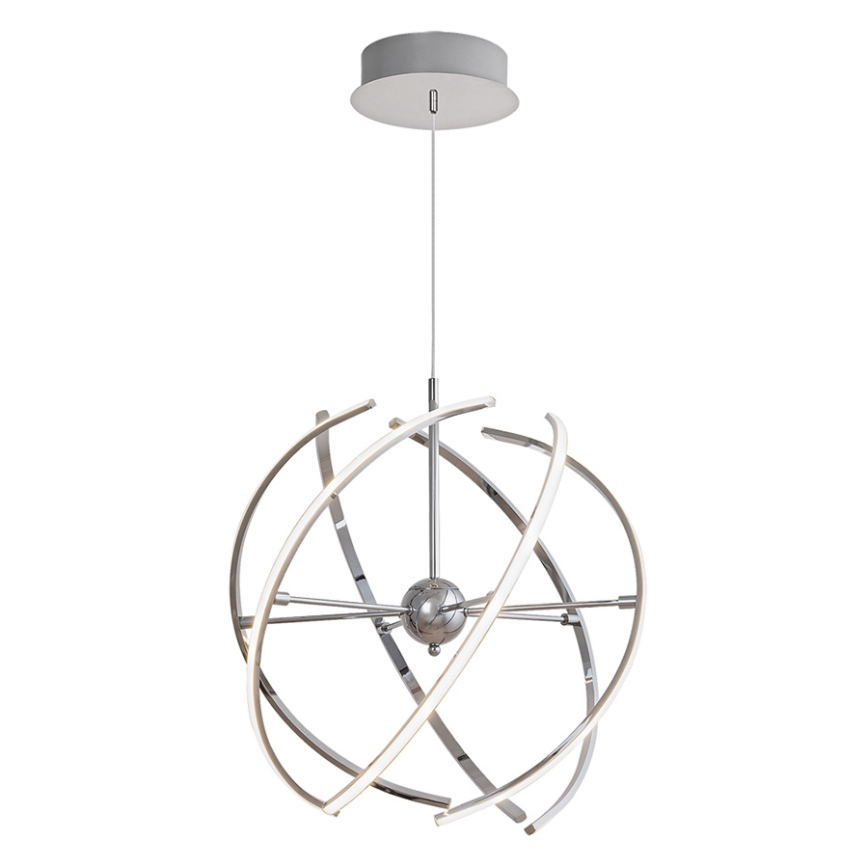 Rabalux 2433 - Lustră LED ALYSON LED/48W/230V argintiu