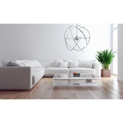 Rabalux 2433 - Lustră LED ALYSON LED/48W/230V argintiu