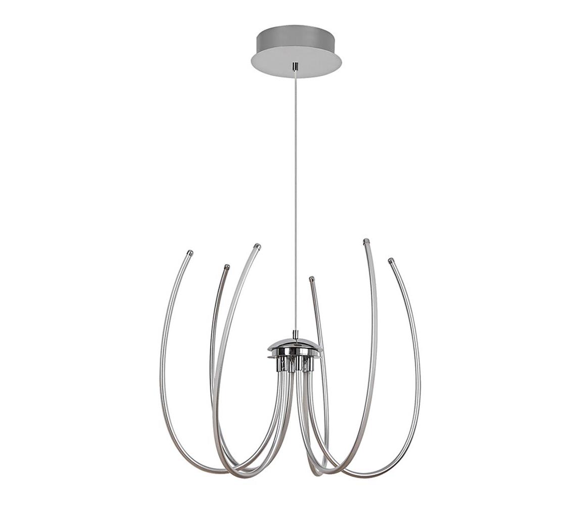 Rabalux 2434 - Lustră LED ALISHA LED/62W/230V argintiu