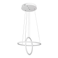 Rabalux 2544 - Lustră LED DONATELLA LED/37W/230V alb