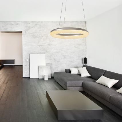 Rabalux 2565 - LED Lustră dimmabilă GEORGINA LED/24W/230V alb