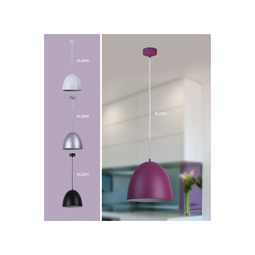 Rabalux 2593 - Lustra OLIVIA 1xE27/60W/230V