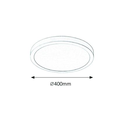 Rabalux - Plafonieră LED OSCAR LED/36W/230V