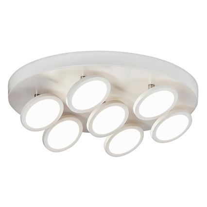 Rabalux 2715 - Lustră aplicată LED ELSA 7xLED/6W/230V alb