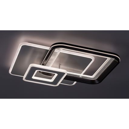Rabalux - Plafonieră LED aplicată dimmabilă LED/48W/230V 3000K/4000K/6000K + telecomandă 49,5x49,5 cm