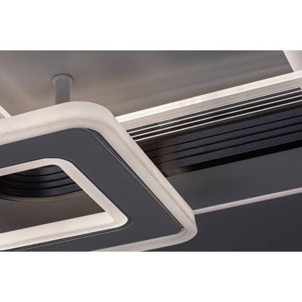 Rabalux - Plafonieră LED aplicată dimmabilă LED/48W/230V 3000K/4000K/6000K + telecomandă 49,5x49,5 cm