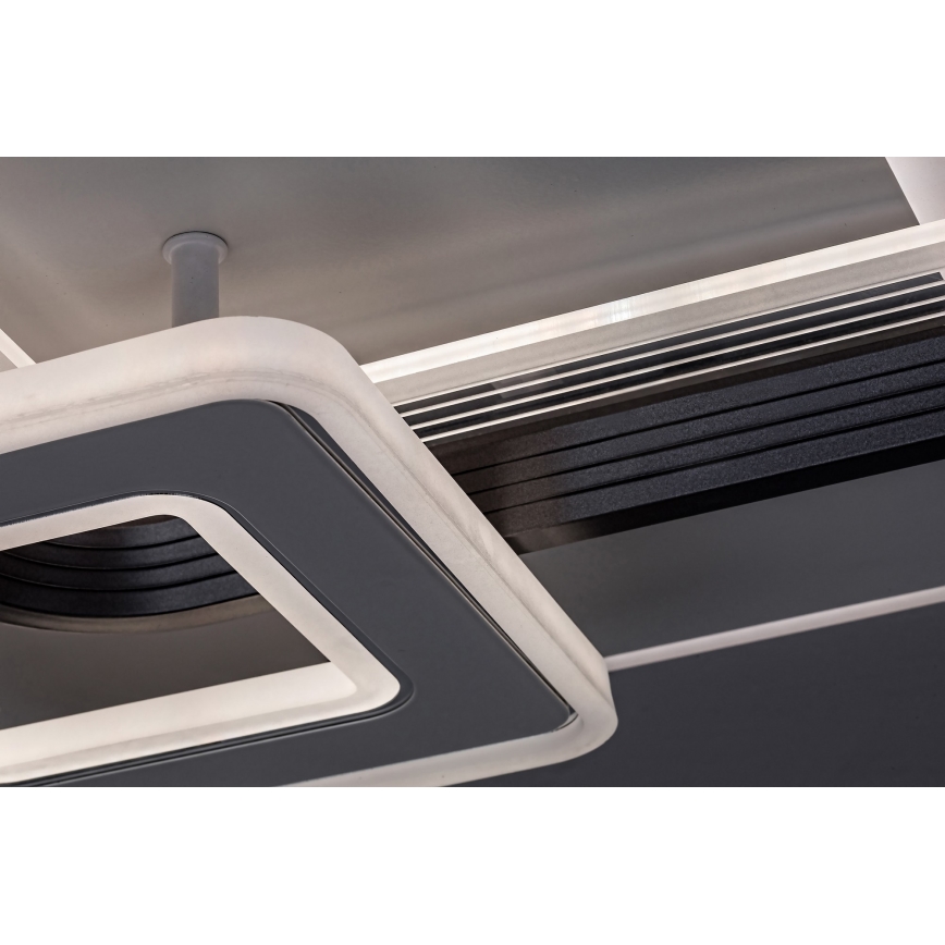 Rabalux - Plafonieră LED aplicată dimmabilă LED/48W/230V 3000K/4000K/6000K + telecomandă 49,5x49,5 cm