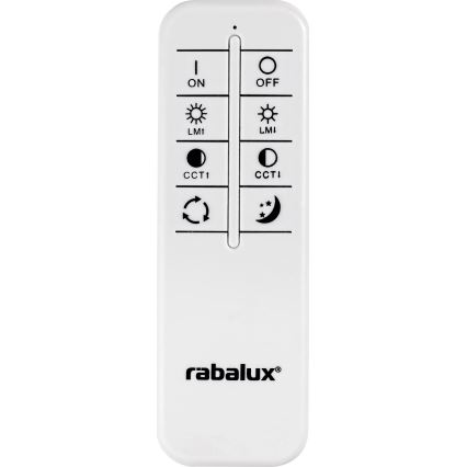 Rabalux - Plafonieră LED aplicată dimmabilă LED/48W/230V 3000K/4000K/6000K + telecomandă 49,5x49,5 cm