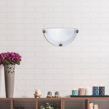 Rabalux - Aplica de perete 1xE27/60W/230V sticlă de alabastru