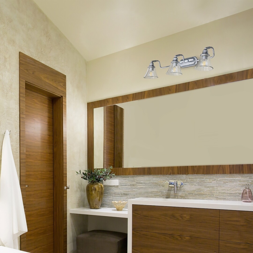 Rabalux - Spot de baie cu 3 becuri E14/40W/230V IP44