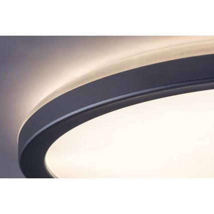 Rabalux - Plafonieră LED pentru baie, 15 W, 230 V, IP44, Ø 28 cm