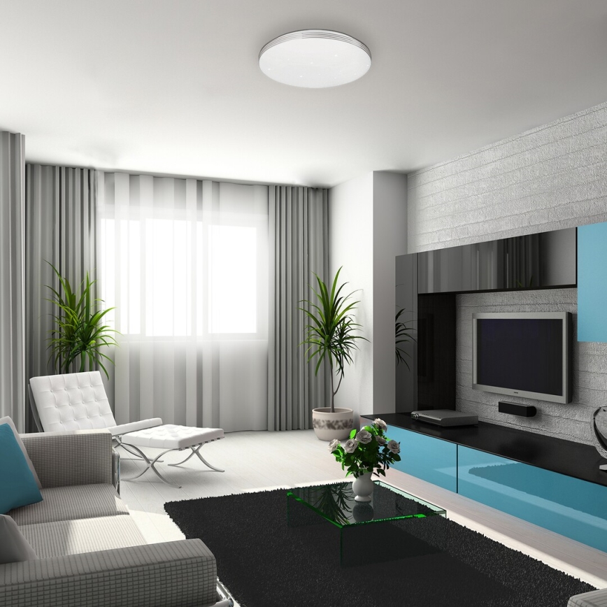 Rabalux - Plafonieră LED rotundă, 36 W, 230 V, 53 x 53 cm