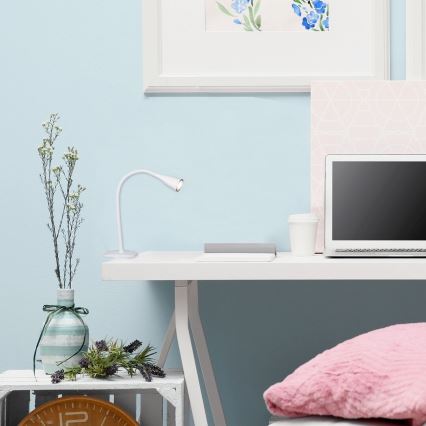 Rabalux 4196 - LED Lampă de masă cu clips JEFF 1xLED/4,5W/230V