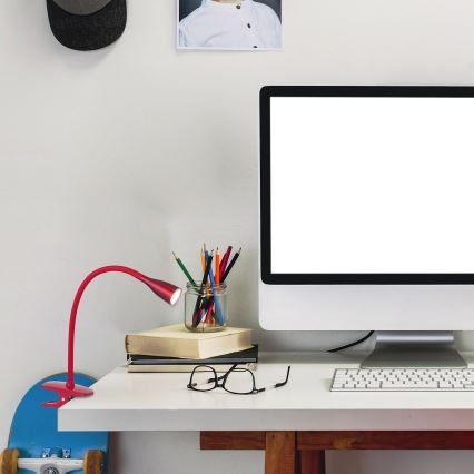 Rabalux 4198 - LED Lampă de masă cu clips JEFF 1xLED/4,5W/230V