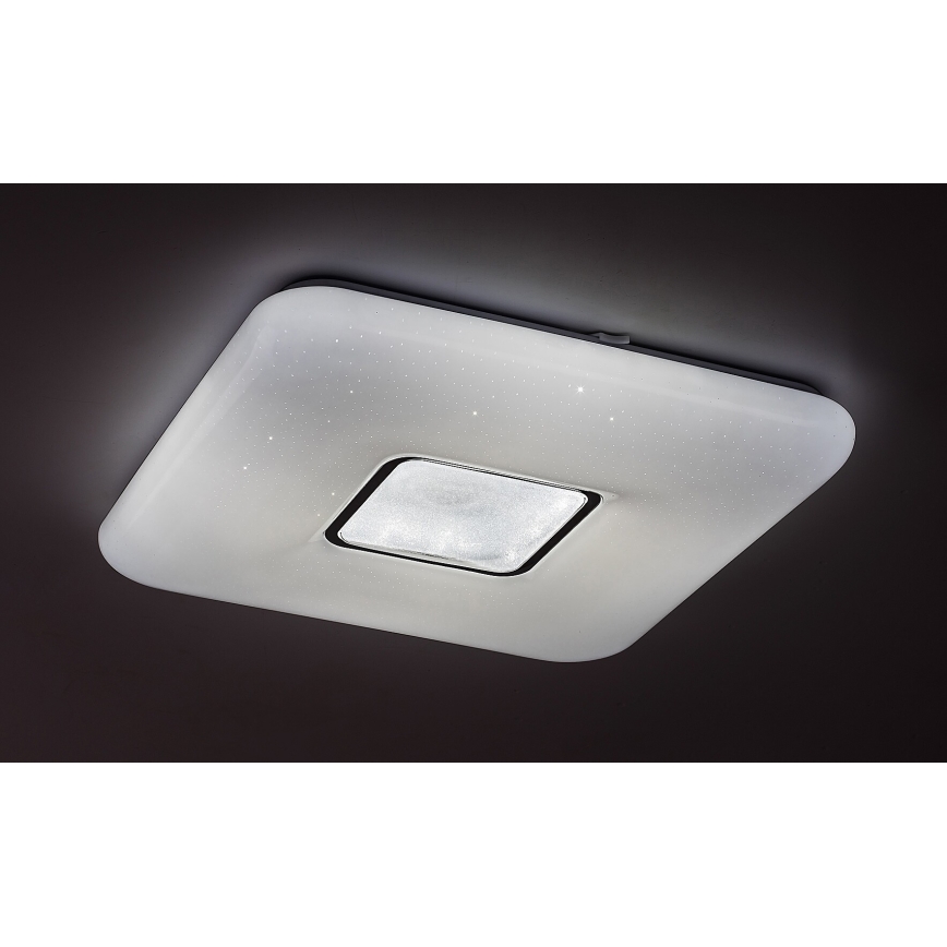 Rabalux - Plafonieră LED dimabilă, LED/70W/230V, cu telecomandă, 44x44 cm
