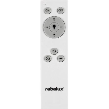 Rabalux - Plafonieră LED dimabilă, LED/70W/230V, cu telecomandă, 44x44 cm